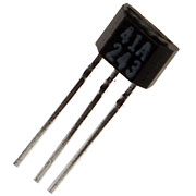 SS441A, датчик Холла униполярный 115/20Гаусс, TO92 (TLE4905L)
