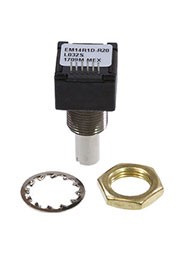 EM14R1D-R20-L032S, энкодер оптический с 32 фикс. с кнопкой