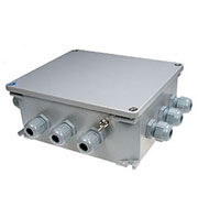 AJB-8, соед.коробка на 8 датчиков, алюм.