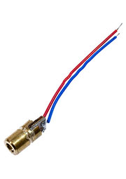 TXL-03, лазерный модуль 6x10мм, точка красный 5мВт 3В