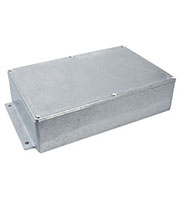 BS11MF, корпус для РЭА 222x146x55мм IP66 алюминиевый некрашеный с фланцами