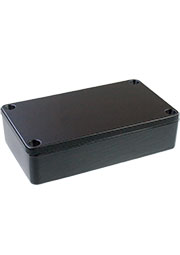 G106BK, корпус для РЭА 115x65x30мм алюминиевый черный IP65