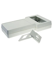 G858G(0)BC GREY, корпус для прибора пластиковый 131*237мм