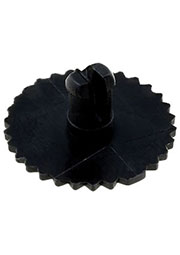 CA14 14003 NEGRO, CA14R1 ручка-колесо чёрн. 16мм