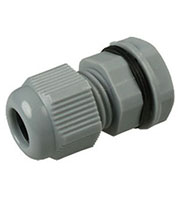 AG-12LG, кабельный ввод полиамидный серый
