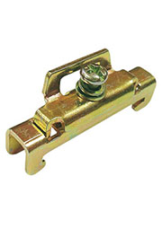 SQ0804-0022, Ограничитель на DIN-рейку (металл) 1 винт 45мм