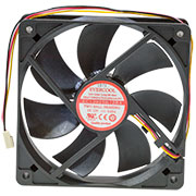 EC12025H12BA, Вентилятор 12В, 120х120х25мм , подш. качения, 2600 об/мин