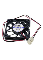 KF0610H1M-R, вентилятор 12В 60х60х10мм подшипник скольжения