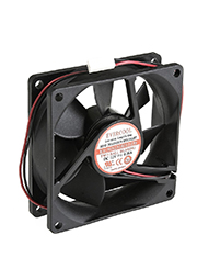 EC8025H12BP, Вентилятор 12В, 80х80х25мм , подш. качения, 2200 об/мин PWM 4pin