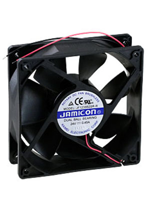 JF1238B2SR-R, 120*120*38 24V провод