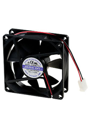 JF0825B2TR-R, 80*80*25 24V разъем