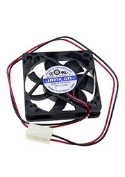 KF0510S1L-R, вентилятор 12В 50х50х10мм подшипник скольжения