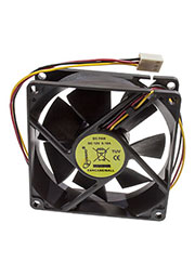 FANCASE/BALL, Вентилятор, 80x80x25, подшипник, 3 pin, провод 30 см