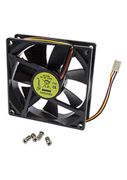 FANCASE2, Вентилятор, 90x90x25, втулка, 3 pin, провод 30 см
