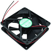 EC9225H12S, Вентилятор 12В, 92х92х25мм , подш. скольжения, 2600 об/мин + крепеж