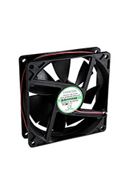 EC9225H24S, Вентилятор 24В, 92х92х25мм , подш. скольжения, 2600 об/мин + крепеж