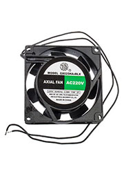 G8025HA2BLX, вентилятор 220В 80х80х25мм (аналог JA0825H2B) подшипник качения клеммы