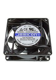 JA0825H2B0N-T, вентилятор 220В 80х80х25мм подшипник качения клеммы