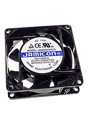 JA0825H2S0N-T, вентилятор 220В 80х80х25мм подшипник скольжения клеммы