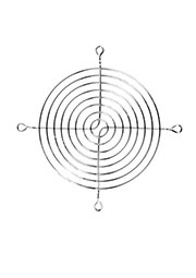 JL-120, решетка для вентилятора  120х120мм (аналог K-G12B08-4HA,SM7240E)