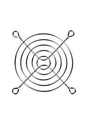 JL-80, решетка для вентилятора  80х80мм (аналог K-G08A05-4HA)