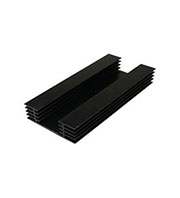 HS 151-150, радиатор алюминиевый 150x70x20