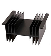 HS 135-100, радиатор алюминиевый  100x122x60