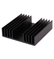 HS 145-100, радиатор алюминиевый 100x100x27