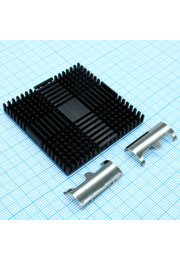 TEN-HS3, 2x2  , Радиатор, теплопроводная прокладка, 2 клипсы