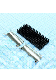 TEN-HS6, 2x1 , Радиатор, теплопроводная прокладка, 2 клипсы