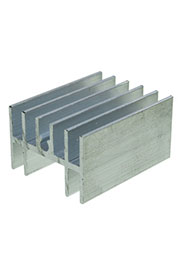 HS-201-50, радиатор ребристый 23х16мм длина 50мм (АВМ-184)