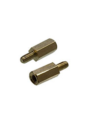 PCHSN-10, стойка для печатной платы латунная М3 шестигранная отверстие-винт