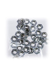 Гайка шестигранная М4 DIN 934, сталь 1017, покрытие цинк, 35 шт.