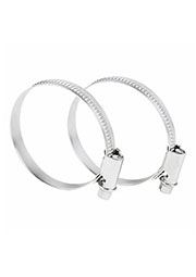 07-0650, Хомут-стяжка кабельная стальная червячная 50-70 мм, упаковка 25 шт.