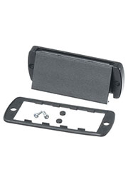 84044000, ABM 1040 SAL Замыкающая крышка Alubos с дверцей на шарнире