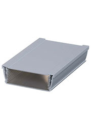 94121200, ASP 1030-0200 Профиль корпуса Alusyle RAL 9006, серебристый