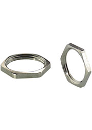 13160500, MGMS 32x1,5 Контргайка метрическая, латунь