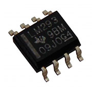 LM293DR, [SOP-8]; Comparators ROHS=LM293DR (TI);=LM293DR(ON)