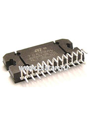 E-TDA7386, УНЧ 4х40Вт [Flexiwatt-25]