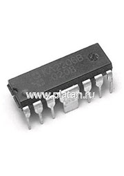 KA2206B, Двухканальный усилитель мощности звука, 2.3Вт, 9В, 4 Ом, [HDIP-12]