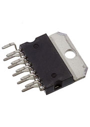 TDA2005R, Мостовой усилитель 20Вт, 2/4 Ом, 50дБ, 40 20000Гц, [SQL-11]