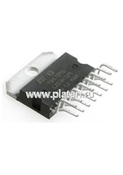 TDA7295, Усилитель низкой частоты 80В-80Вт DMOS  с MUTE/ST-BY [MULTIWATT-15]