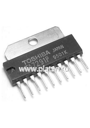 TA7291P, Мостовой драйвер с контролем выходного напряжения, [HSIP-10]