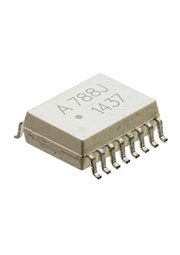 HCPL316J-500E, оптопара SOIC16 2CH 2.5A (леннта на катушке,800шт)
