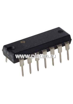 CD4012BE, DIP14, ЛА8