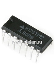 К176ТМ2, Два триггера D-типа с динамическим управлением (CD4013E)