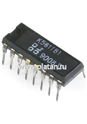 К561ТВ1 (89-91г), 2 J-K триггера