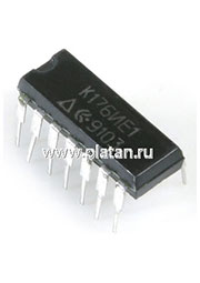 К176ИЕ1 (90-97г), Двоичный счетчик (CD4024E)