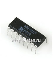 К561ИД1, Двоично-десятичный дешифратор [2103Ю.16-Д] (= СD4028АN)