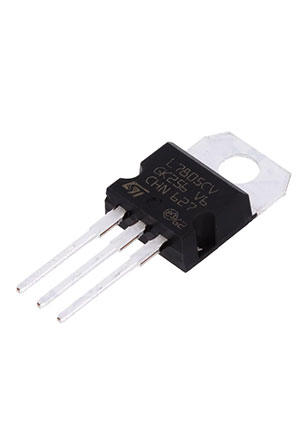 L7805CV, Стабилизатор напряжения +5В 1.5А [TO-220]